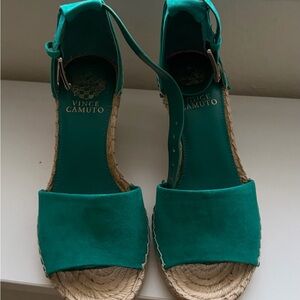 Vince Camuto Women's Teal Espadrilles